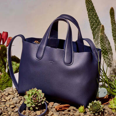 vegan leather handbags | Angela Roi